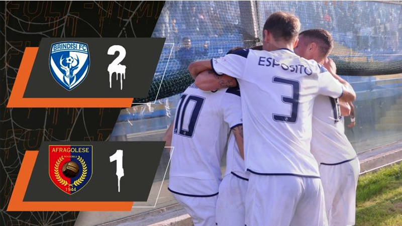 BrindisiSera.it - Vittoria al fotofinish: il Brindisi ritorna a vincere